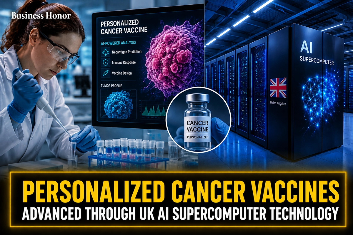  Personalized Cancer Vaccines Advanced Through UK AI Supercomputer Technology 